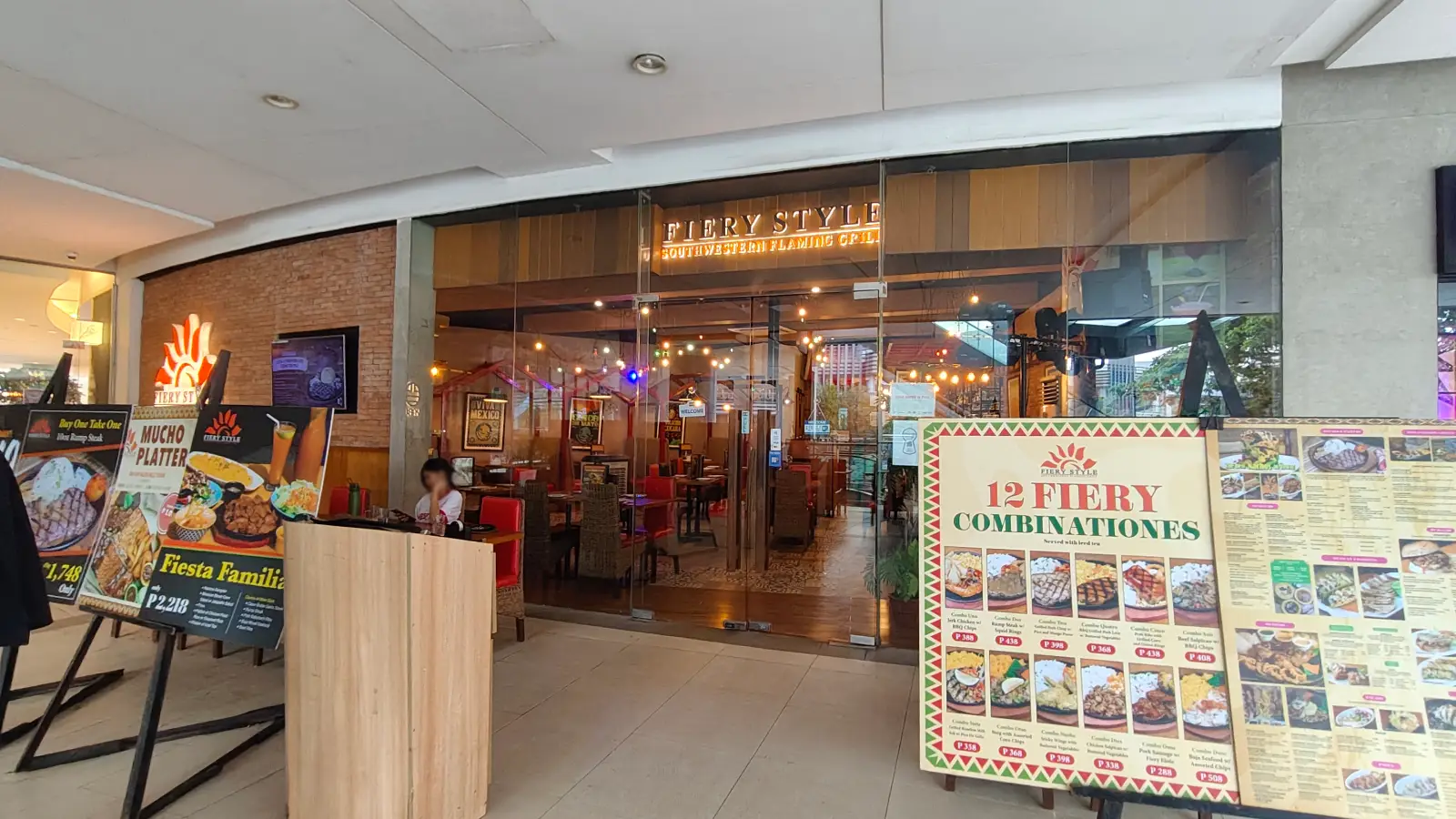 FIERY STYLE SOUTHWESTERN FLAMING GRILL in Festival Mall